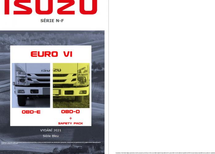 Katalóg Produktu Řada N - F Verze Euro VI OBD-D Safety Pack ODD-E 